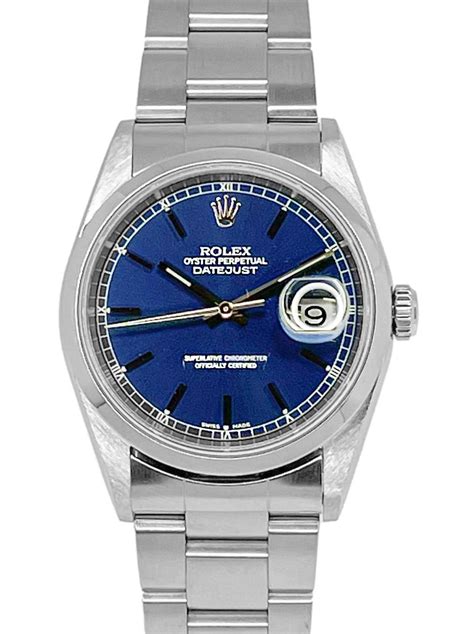 rolex 16200 blue dial|rolex 16200 value.